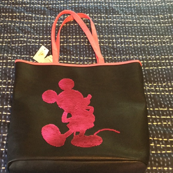Loungefly Handbags - Nwt disney parks loungefly reversible sequence bag
